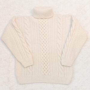 Palmikutega käsitöö-džemper, S